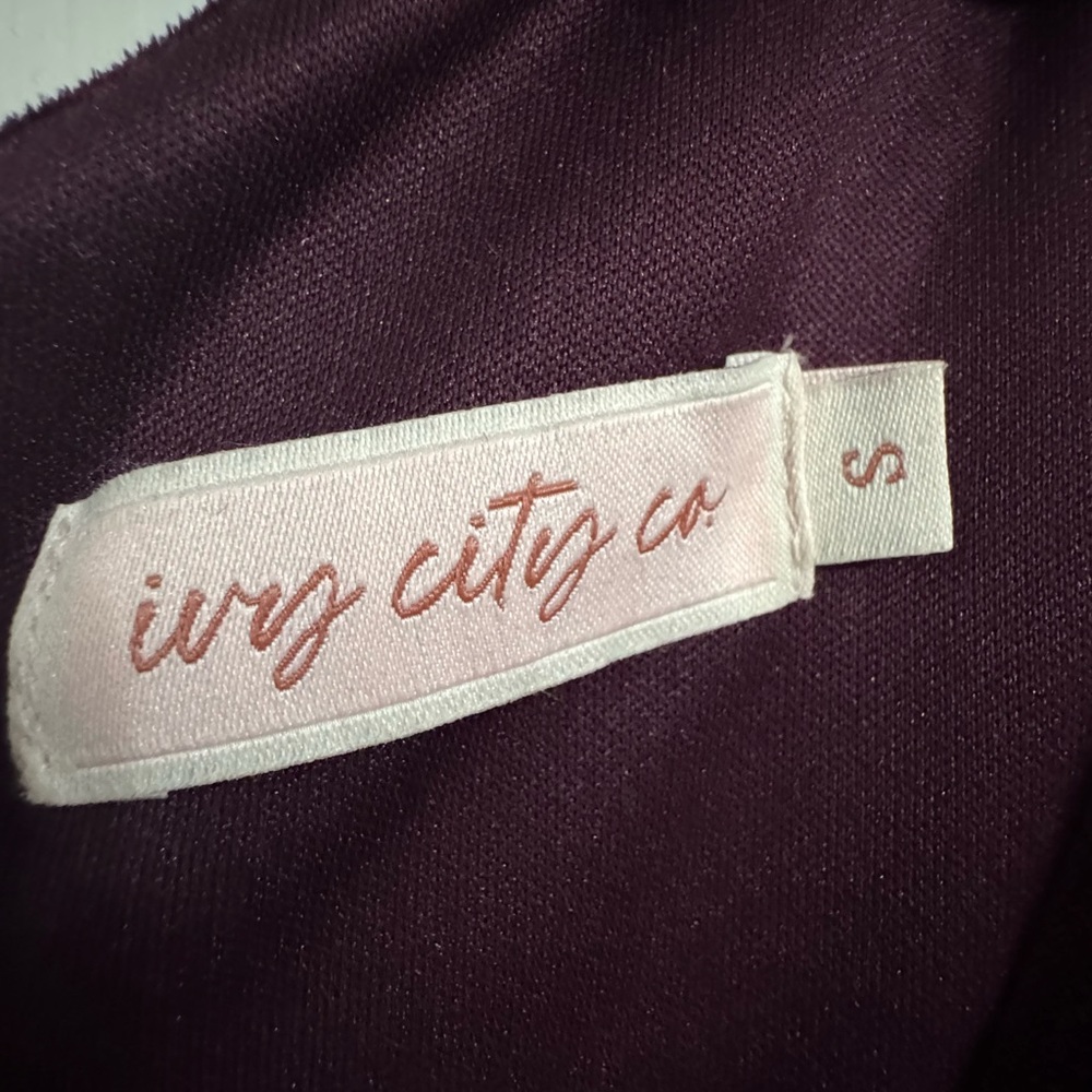 Ivy City Co Velvet Jumpsuit - Picture 5 of 9